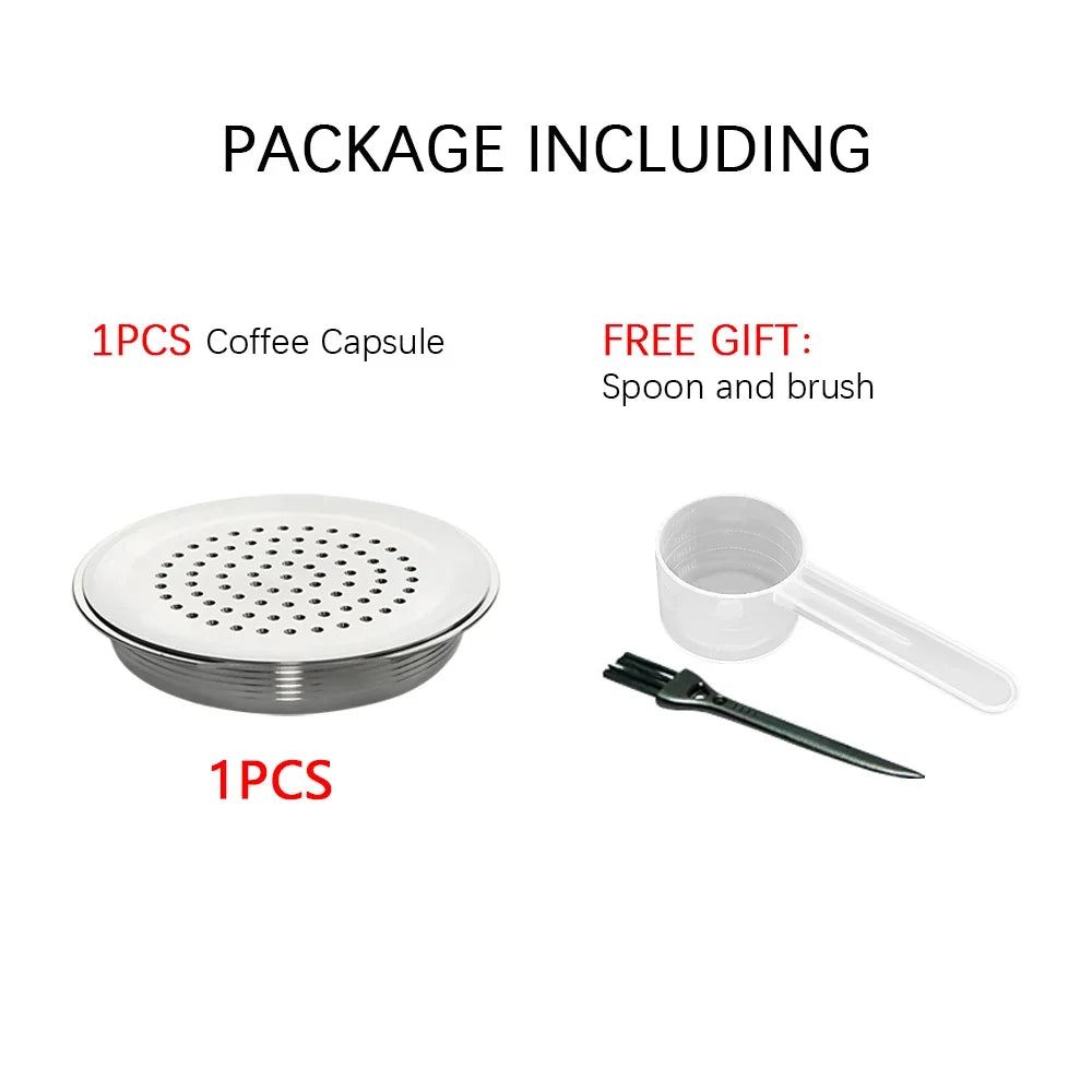 Refillable Coffee Pod Compatible With Senseo Espresso Machine Coffee Filter Paper Stainless Steel Reusable Coffee Capsule