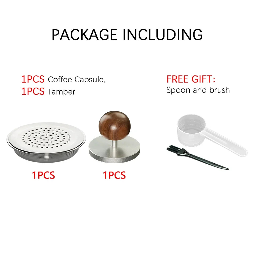Refillable Coffee Pod Compatible With Senseo Espresso Machine Coffee Filter Paper Stainless Steel Reusable Coffee Capsule